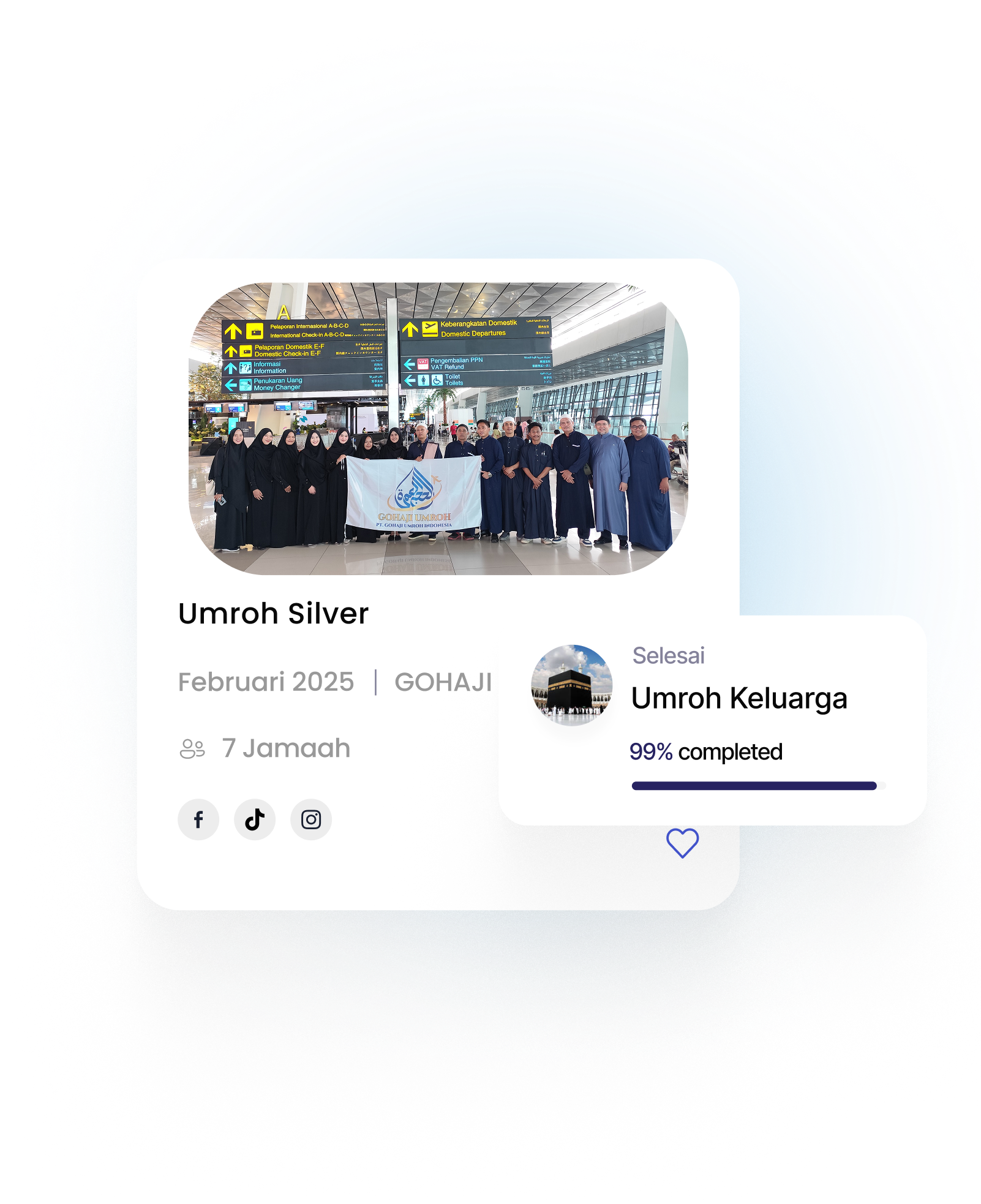 Proses pendaftaran Gohaji Umroh
